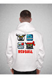 Red Ball Game Redball Kırmızı Top Sweatshirt Unisex Kapüşonlu Hoodie