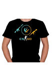 Cs Go Counter Strike Ak47 M4 Global Game Gaming Tişört Unisex T-shirt
