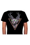 Cat Kedi Uzay Cosmos Jungle Boynuz Tişört Unisex T-shirt