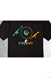 Cs Go Counter Strike Ak47 M4 Global Game Gaming Tişört Çocuk T-shirt