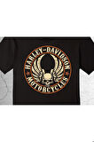 Harley Davidson Motorcycle Orange Bar Tişört Çocuk T-shirt