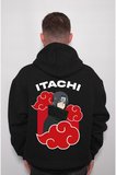 Naruto Itachi Japanese Anime Sweatshirt Unisex Kapüşonlu Hoodie