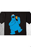 Susam Sokağı Sesame Street Kurabiye Canavarı Tişört Çocuk T-shirt