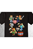 Minecraft Logo Lego Oyun Game Tişört Çocuk T-shirt