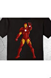 Iron Man Demir Adam Avengers Yenilmezler Tony Stark Tişört Çocuk T-shirt