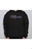 California America Amerika Üniversite Ünivercity Sweatshirt Unisex Kapüşonlu Hoodie