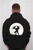 Kurt Wolf Saksafon Music Dolunay Sweatshirt Unisex Kapüşonlu Hoodie