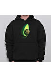 Avokado Çekirdek Çanta Sweatshirt Unisex Kapüşonlu Hoodie