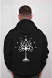 The Lord Of The Rings Yüzüklerin Efendisi Ağaç Sweatshirt Unisex Kapüşonlu Hoodie