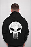 Punisher Cezalandırıcı Frank Castle Crazy Sweatshirt Unisex Kapüşonlu Hoodie