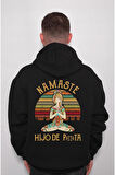 Yoga Namaste Ohm Aum Hıjode Çakra Sweatshirt Unisex Kapüşonlu Hoodie