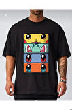 Pokemon All Caracters Pikachu Bulbasaur Charizard Tişört Unisex T-shirt