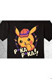 Pokemon Pikachu Pika Pika Elektrik Electric Tişört Çocuk T-shirt