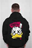 Donald Duck Ördek Duffy Sweatshirt Unisex Kapüşonlu Hoodie
