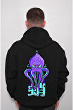 Ahtapot Octopus Japan Japanese Karakter Sweatshirt Unisex Kapüşonlu Hoodie