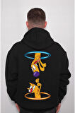 Cat Dog Ikizler Birleşik Kedi Köpek Çizgi Dizi Animal Sweatshirt Unisex Kapüşonlu Hoodie