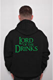 Lord Of The Drinks İçkinin Efendisi Sweatshirt Unisex Kapüşonlu Hoodie