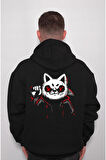 Panda Gansta Ayı Street Fight Sweatshirt Unisex Kapüşonlu Hoodie