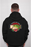 Trust No One Snake Yılan Selamlaşmak Sweatshirt Unisex Kapüşonlu Hoodie