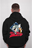 Tom And Jerry Kedi Fare Çizgi Fİlm Sweatshirt Unisex Kapüşonlu Hoodie