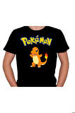 Pokemon Charizard Çalizart Tişört Unisex T-shirt