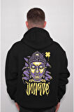 Insane Buddha Buda Yoga Sweatshirt Unisex Kapüşonlu Hoodie
