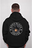 Goku Anime Black Coffee Japan Japanese Sweatshirt Unisex Kapüşonlu Hoodie