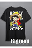One Piece King Monkey D.Luffy Korsan Kral Tişört Unisex T-shirt