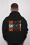 Basketbol Basketball Shoot Şutör Game Sweatshirt Unisex Kapüşonlu Hoodie