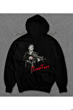 Scarface Yaralı Yüz Mafia Gun's Sweatshirt Unisex Kapüşonlu Hoodie