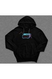 Alarm Çalar Saat İş Vakti Pazartesi Sendromu Sweatshirt Unisex Kapüşonlu Hoodie