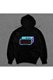 Alarm Çalar Saat İş Vakti Pazartesi Sendromu Sweatshirt Unisex Kapüşonlu Hoodie