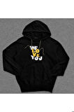 We Love You Biz Seni Seviyoruz Sweatshirt Unisex Kapüşonlu Hoodie