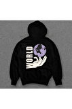 Escape World Dünyadan Kaçış Sweatshirt Unisex Kapüşonlu Hoodie