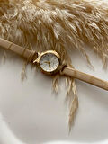 Bs Stıll Vintage Kadın Kol Saati Retro Quartz Minimal Deri Dordon 1 Adet