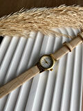 Bs Stıll Vintage Kadın Kol Saati Retro quartz deri kordon 1 Adet