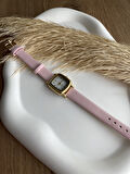 Bs Stıll Vintage Kadın Kol Saati Retro quartz deri kordon 1 Adet