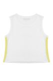 Kız Çocuk Sarı Şort Tshirt Takım - Kolej