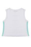 Kız Çocuk Turkuaz Şort Tshirt Takım - Kolej