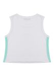 Kız Çocuk Turkuaz Şort Tshirt Takım - Kolej