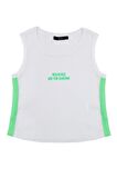Kız Çocuk Yeşil Şort Tshirt Takım - Kolej