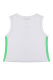 Kız Çocuk Yeşil Şort Tshirt Takım - Kolej