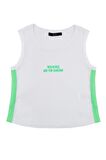Kız Çocuk Yeşil Şort Tshirt Takım - Kolej