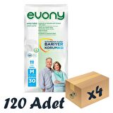Evony Emici Hasta Külodu Medium 30’lu 4 Paket 120 Adet