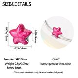 MAM Barbie Serisi Pembe Yıldız Charm