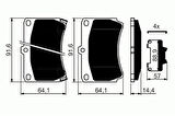Beşer 3522 Ön Fren Balatası Mazda 323 B6 Kasa 1990 1996 Kia Rio 2000 2001 B4Y63323Z