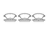 Beşer 3826 Ön Fren Balatası Linea 1.3 Stilo Bravo Siena Palio Albea 1.2 1.4 1.6 1.9D Multijet 10 01- Doblo 1.3D Nemo Bipper Fiorino Fişsiz 77362091