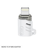 Busstier Micro USB - Lightning iPhone Dönüştürücü OTG Mini Adaptör