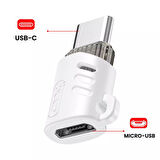 Busstier Micro USB to Type-C OTG Adaptör – Hızlı Şarj & Veri Aktarımı