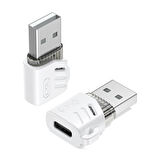 Busstier Type-C to USB-A OTG Adaptör - Hızlı Veri Aktarımı ve Şarj Desteği